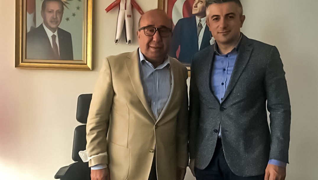 Doç. Dr. Ömür Fatih Karakullukçu, Başkanımızı Ziyaret Etti.
