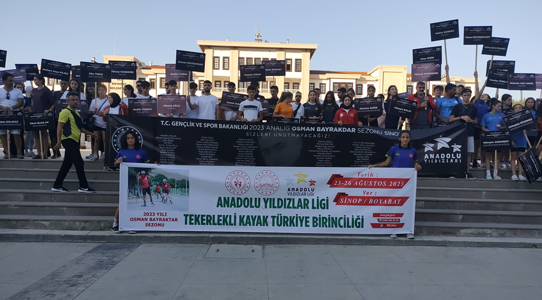ANALİG TEKERLEKLİ KAYAK TÜRKİYE ŞAMPİYONASI SİNOP'TA YAPILDI