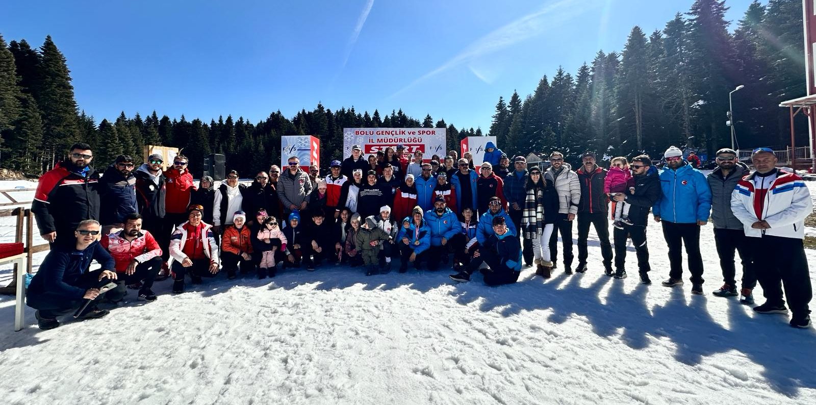 KAYAKLI KOŞU FIS YARIŞMASI GEREDE'DE YAPILDI