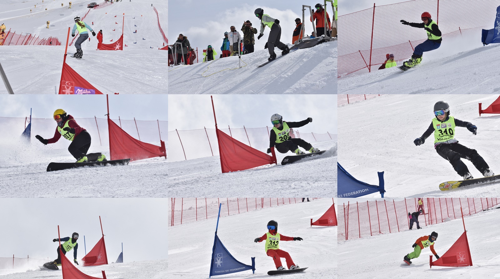SNOWBOARD TÜRKİYE ŞAMPİYONASI KAYSERİ’DE BAŞLADI