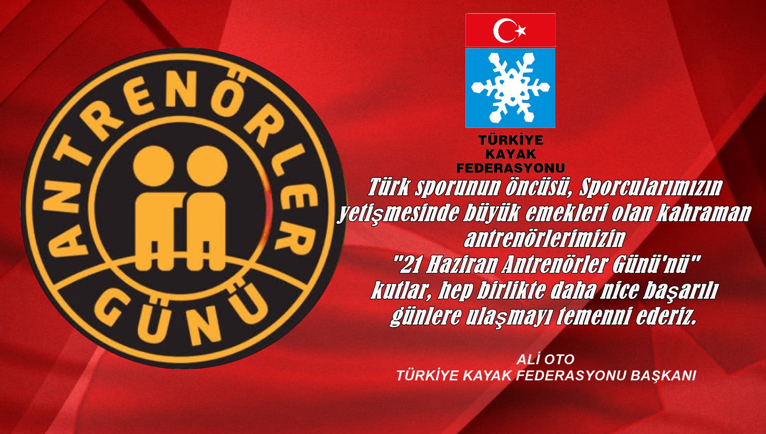 ANTRENÖRLER GÜNÜ KUTLU OLSUN