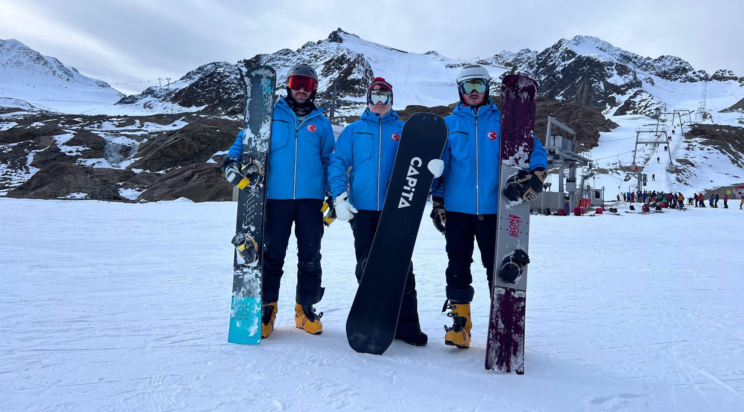 SNOWBOARD MİLLİ TAKIMININ AVUSTURYA KAMPI DEVAM EDİYOR