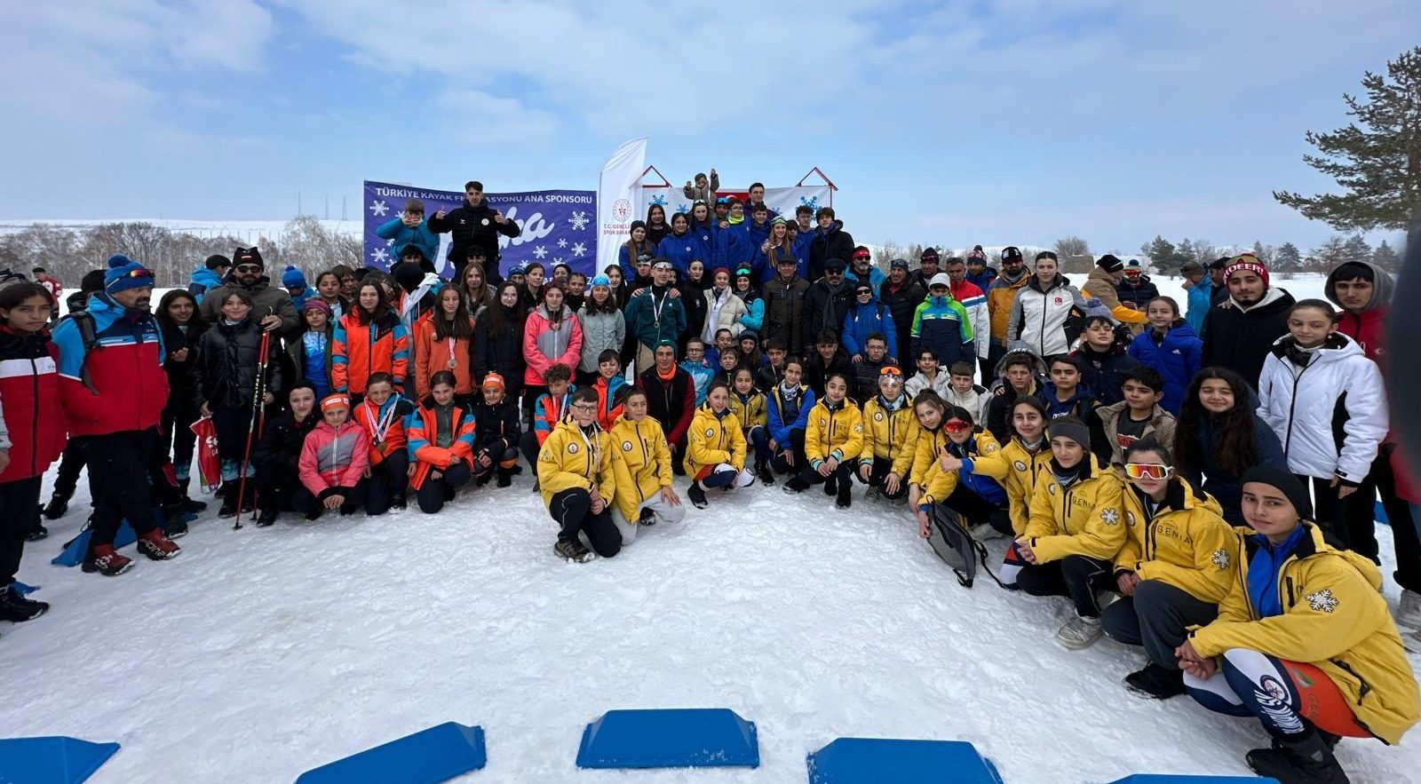 KAYAKLI KOŞU ELEME MÜSABAKALARI ERZURUM'DA TAMAMLANDI