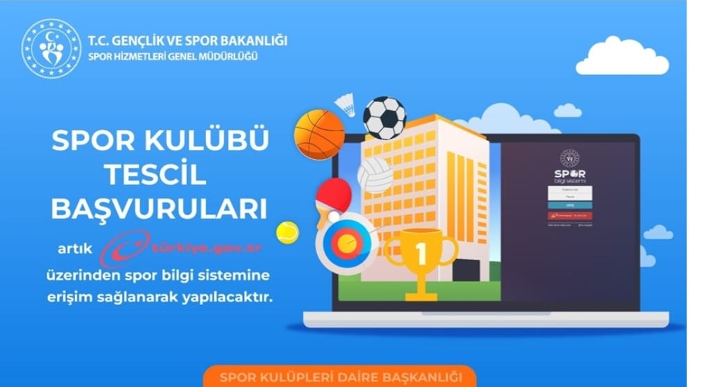 SPOR KULÜBÜ TESCİL BAŞVURULARI