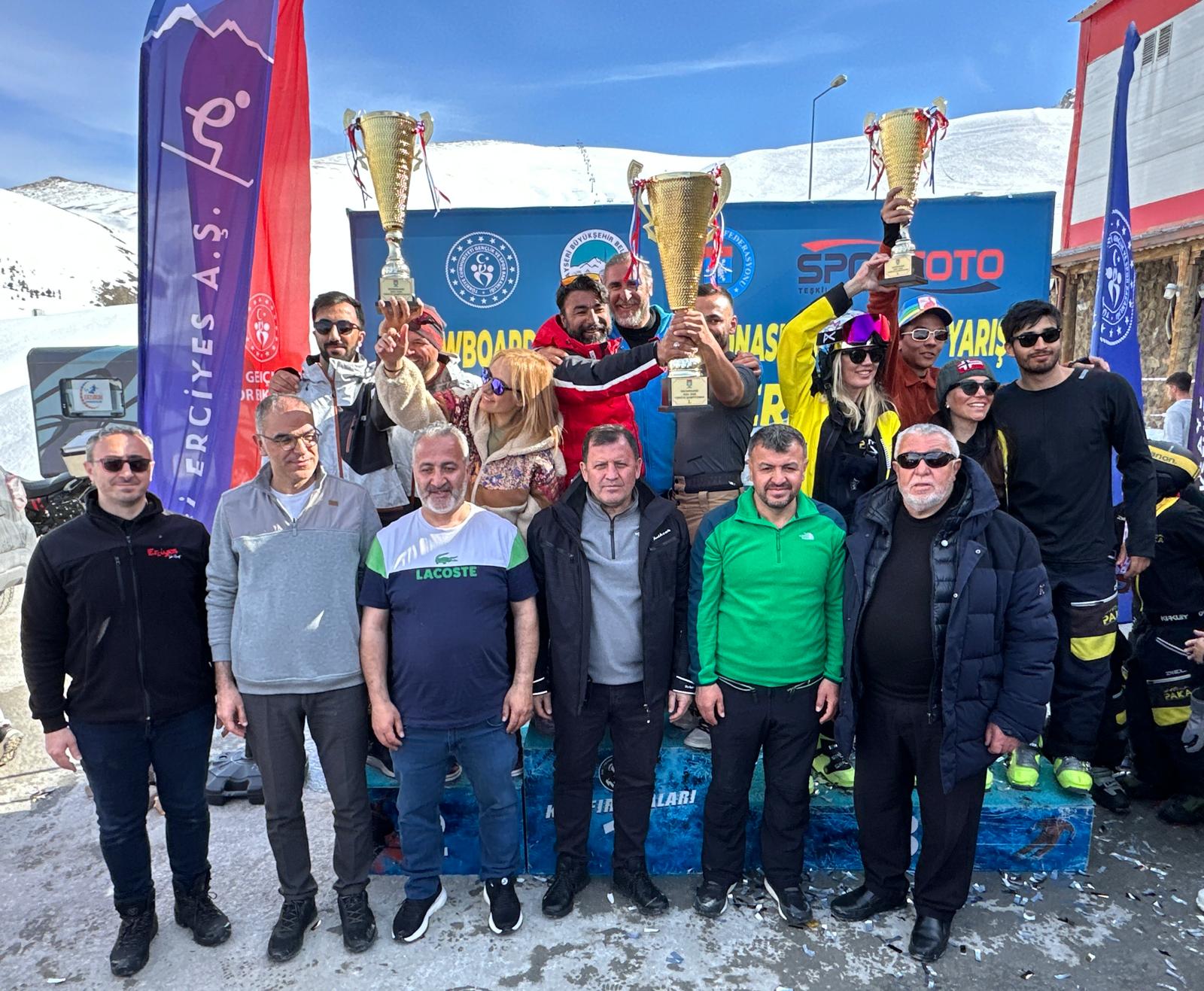 SNOWBOARD TÜRKİYE ŞAMPİYONASI TAMAMLANDI